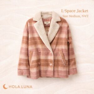 L*SPACE PLAID ABOUT YOU JACKET